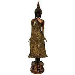 Standing 22.5 inch Thai Buddha Statue (China) ORIENTAL FURNITURE Statues & Sculptures