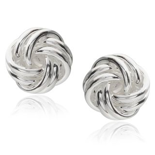 Tressa Collection Sterling Silver Knot Stud Earrings Tressa Collection Sterling Silver Earrings