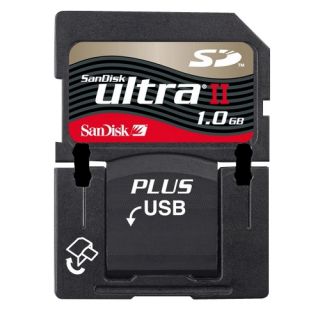 SanDisk 1 GB Ultra II SD PLUS Secure Digital Card SanDisk Memory Cards