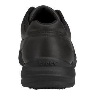 Men's Crocs Amaretto Black/Black Crocs Work Shoes