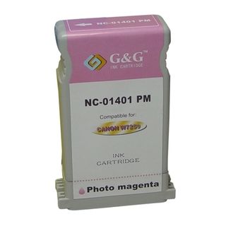 BasAcc Photo Magenta Ink Cartridge Compatible with Canon BCI 1401PM BasAcc Ink Cartridges