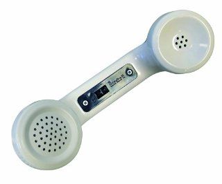 Modular Amplified Receiver Handset Without Cord, Provides Improved Telephone Reception For The Hearing Impaired, Grey