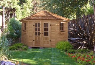 Penthouse Garden Building (9' x 9') Tool Sheds