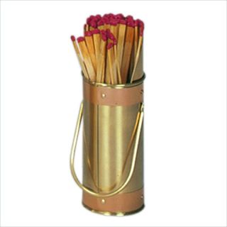 Uniflame Solid Brass Match Holder (Striker & Copper Band)   M 9771