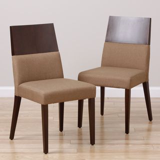 Rosalyn Wenge Side Chairs (Set of 2) Dining Chairs