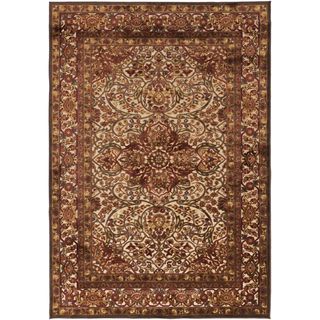 Meticulously Woven Bardo Traditional Red Oriental Rug (7'6 x 10'6) 7x9   10x14 Rugs