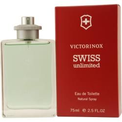 Victorinox 'Victorinox Swiss Unlimited' Men's 2.5 ounce Eau de Toilette Spray Swiss Army Men's Fragrances