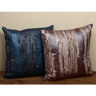 Shimmer Waterfall Decorative Throw Pillows (Set of 2) Throw Pillows