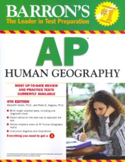 Barron's AP Human Geography (Paperback) General Study Guides