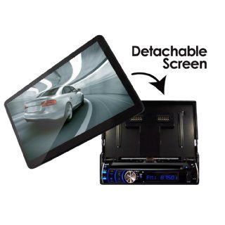 Pyle PLD10BT 10.1 Inch Motorized Touchscreen Bluetooth Receiver Multimedia System with Built In DVD Player  Vehicle Dvd Players 