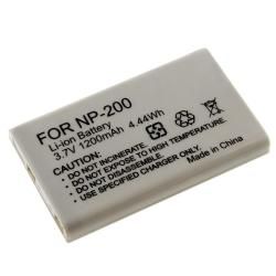 Li ion Battery for Konica Minolta NP 200 and DIMAGE X/ XG/ XT (Pack of 2) Eforcity Camera Batteries & Chargers