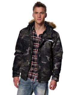 Quiksilver Men's 'Arden' Winter Jacket Small Camouflage Clothing