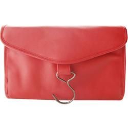 Royce Leather Hanging Toiletry Bag 264 5 Red Leather Royce Leather Toiletry Bags