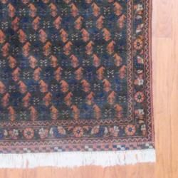 Afghan Hand knotted Vegetable Dye Green/ Beige Wool Rug (4'11 x 7'10) 5x8   6x9 Rugs