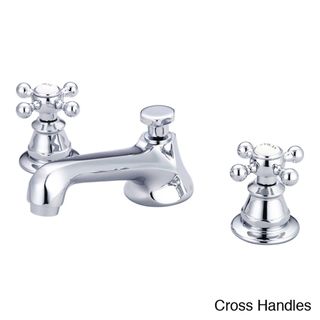 Water Creation American 20th Century Classic Widespread Lavatory Faucet With Pop Up Drain Water Creation Bathroom Faucets