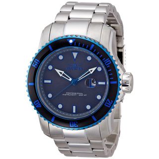 Invicta Men's 'Pro Diver 15077' Grey Dial Stainless Steel Watch Invicta Men's Invicta Watches