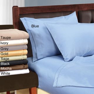 Egyptian Cotton 1500 Thread Count Solid Oversized Sheet Set Sheets