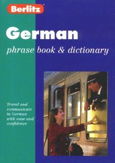 Berlitz German Phrase Book (9782831562407) Berlitz Guides Books