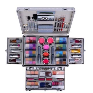 Shany Carry all Trunk Professional Makeup Kit with Train Case Shany Cosmetics Makeup Cases