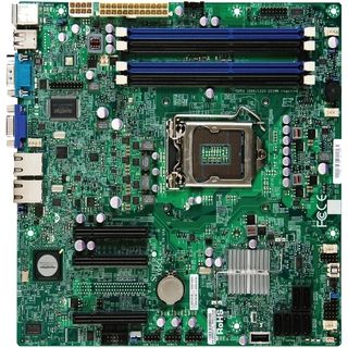 Supermicro X9SCL F Server Motherboard   Intel C202 Chipset   Socket H Motherboards
