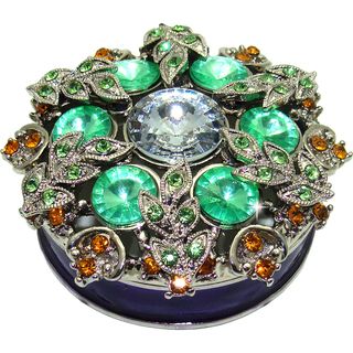 Objet d'art 'Belle Large' Jeweled Trinket Box Collectible Figurines