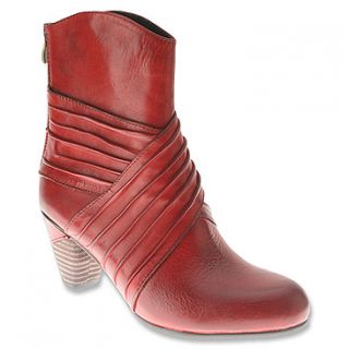 Spring Step Merci  Women's   Red Leather/Textile