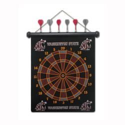 Washington State Cougars Magnetic Dart Board NCAA College Themed