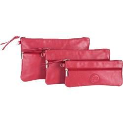 Women's Sacs of Life Triple Lux Red/Coral Sacs of Life Toiletry Bags