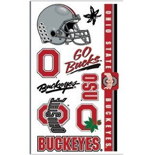 Ohio State Buckeyes Temporary Tattoo  Sports Related Merchandise  Sports & Outdoors