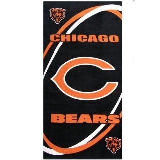 Chicago Bears Beach Towel  Sports Related Merchandise  Sports & Outdoors