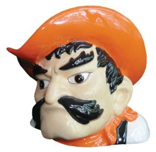 Oklahoma State Cowboys Mascot Bust Coin Bank  Sports Related Collectibles  Sports & Outdoors