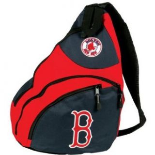 Boston Red Sox   Logo Sling Backpack MLB Pro Baseball  Sports Related Merchandise  Clothing