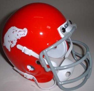 Arkansas Razorbacks (1964) Mini Throwback Football Helmet from Schutt  Sports Related Collectible Mini Helmets  Sports & Outdoors