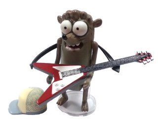 Regular Show Rigby 3" Action Figure with Guitar and Hat Toys & Games