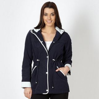Classics Navy hooded jacket