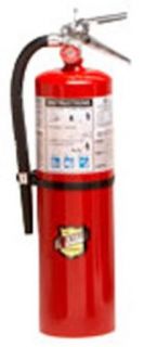Buckeye 11340 ABC Multipurpose Dry Chemical Hand Held Fire Extinguisher with Aluminum Valve and Wall Hook, 10 lbs Agent Capacity, 5 1/8" Diameter x 7 3/4" Width x 21" Height Science Lab Emergency Response Equipment Industrial & Scienti