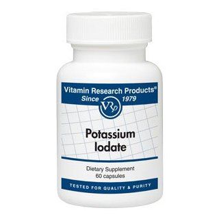 Potassium Iodate Capsules 50mg (60 Capsules) Brand Vitamin Research Products Health & Personal Care
