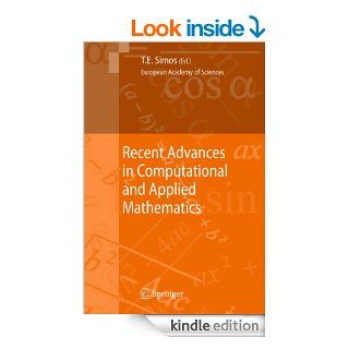 Recent Advances in Computational and Applied Mathematics eBook Theodore E. Simos Kindle Store