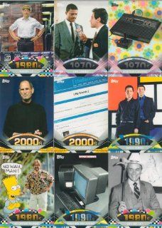 2011 Topps American Pie Series 200 Card Hand Collated Complete Mint Set Highlighting Famous People and Events That Have Shaped American History From the 1940's Through Recent Years. American Icons Included Are Johnny Carson, Dr. Seuss, Jackie Robinson,