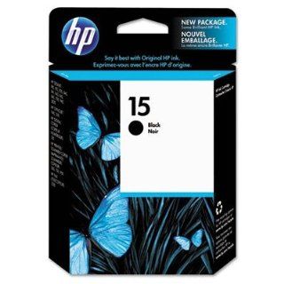 Hewlett Packard Products   HP 15 Inkjet Print Cartridge, 600 Page Yield, Black   Sold as 1 EA   Get professional quality, fade resistant print outs with crisp characters with HP 15. Depend on genuine HP ink for long lasting results. Use confidently with HP