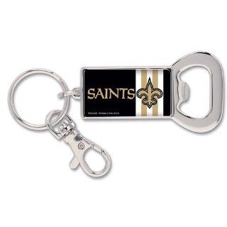 New Orleans Saints Official NFL 2" Bottle Opener Keychain Key Ring by Wincraft  Sports Related Key Chains  Sports & Outdoors