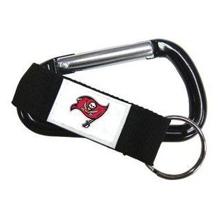 Tampa Bay Buccaneers Black Carabiner Keychain  Sports Related Key Chains  Sports & Outdoors