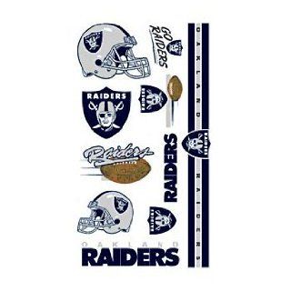 Oakland Raiders Nfl Temporary Tattoos Wincraft 09394021  Sports Related Merchandise  Sports & Outdoors