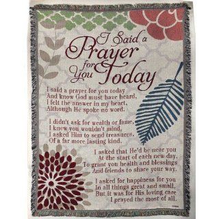Tapestry Throw   I Said a Prayer For You Today   Throw Blankets