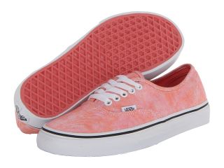 Vans Authentic Coral) Skate Shoes (Pink)