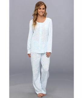 Carole Hochman L/S Pajama Set Womens Pajama Sets (White)