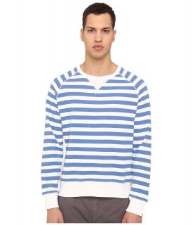 Jack Spade Price Striped Sweatshirt Mens Sweatshirt (Blue)