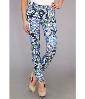 7 For All Mankind Skinny w/ Contour WB in Kaleidoscope Floral Womens Jeans (Multi)