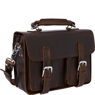 Vagabond Traveler 14 Leather Laptop Briefcase