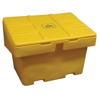 Techstar Sos Storage Bin   18 1/2 Cu. Ft.   Yellow